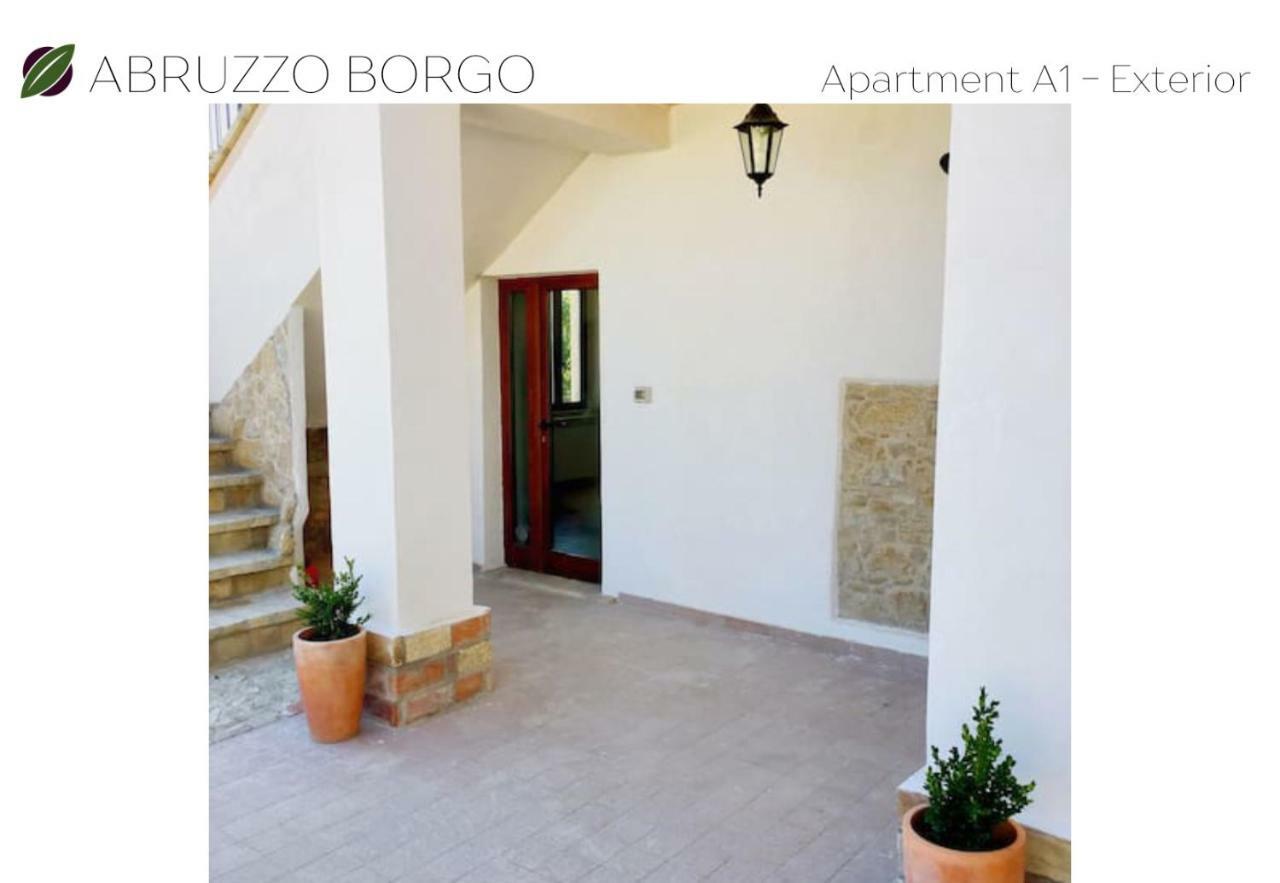 Apartamento Abruzzo Borgo Alanno Exterior foto